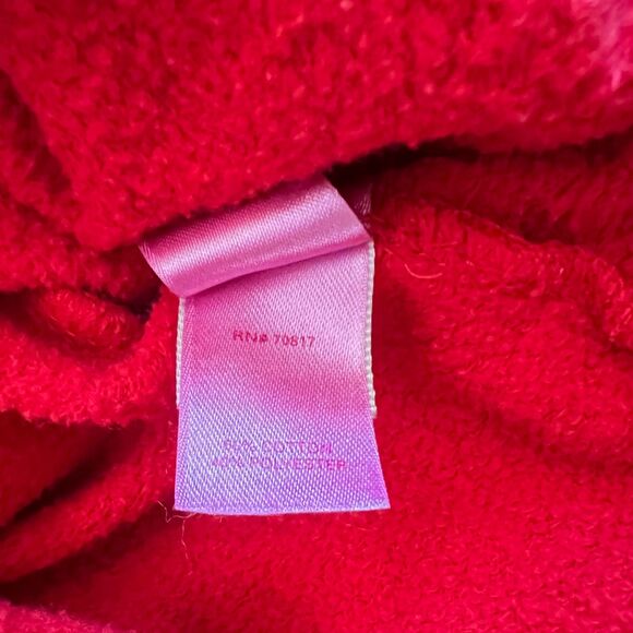 PINK Victoria's Secret Hoodie Jacket M Philadelphia Phillies Red Take Me Home - Picture 12 of 14